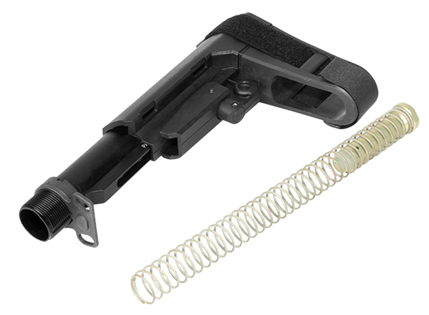 CMMG 55CA9F7 6-Position Black Synthetic RipBrace Pistol Brace Kit for AR-Platform Firearms