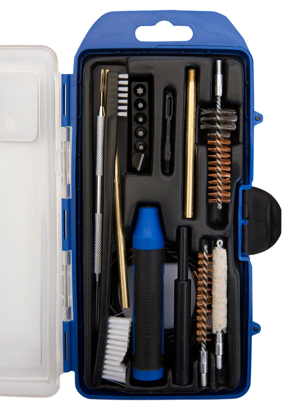 DAC GM308AR 308 Win Rifle GunMaster Gun Cleaning Kit 17 Pieces Blue/Black