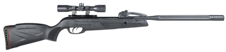 Gamo Swarm Whisper .177 Caliber 10-Shot Gas Piston Air Rifle Non-Slip Stock Whisper Tech 4x32 Scope