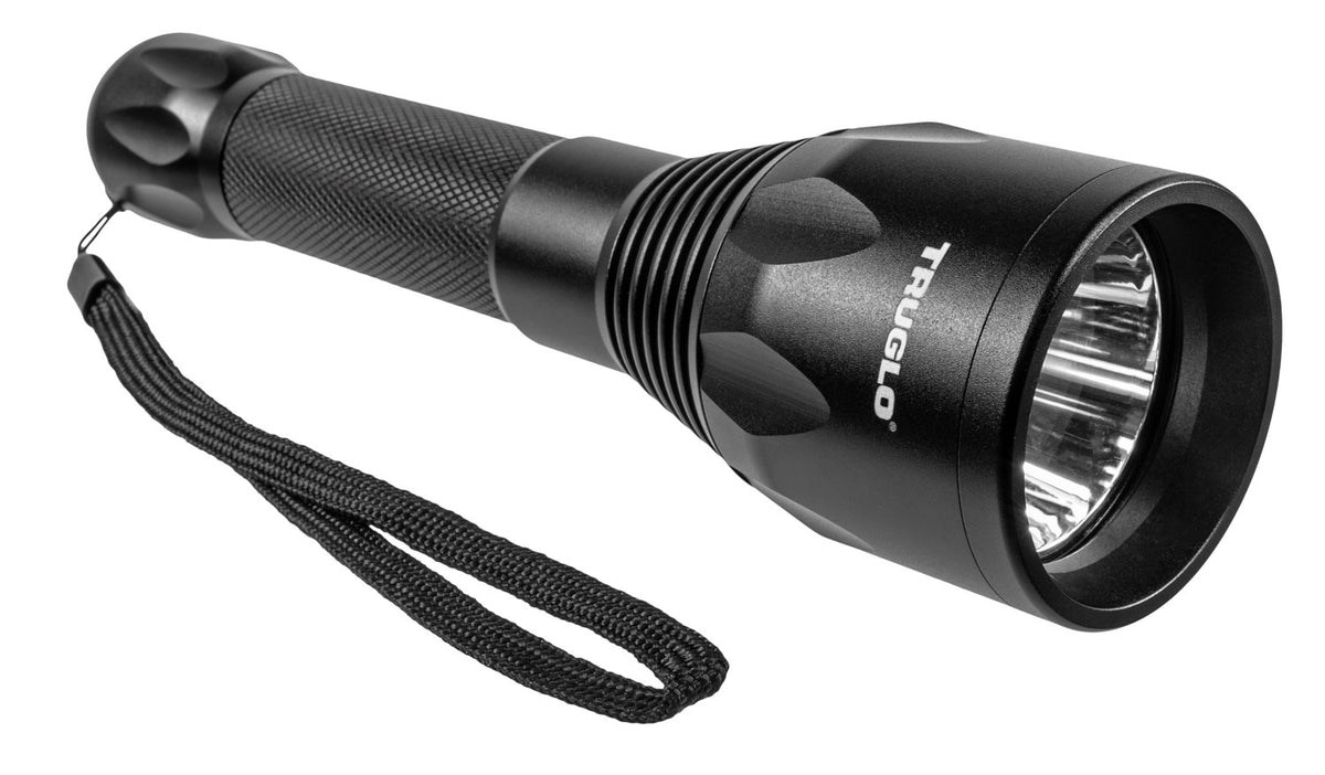 TruGlo TG-7670H1 Black Anodized 300 Lumen Hog Varmint Hunting Light Red Green White Filter