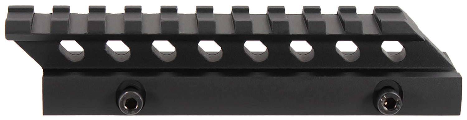Aim Sports MT012M Picatinny 5" Riser Mount 0.75" Height Black Anodized Aluminum