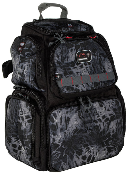 GPS Handgunner Backpack PRYM1 Blackout 1000D Nylon with 4-Handgun Foam Cradle