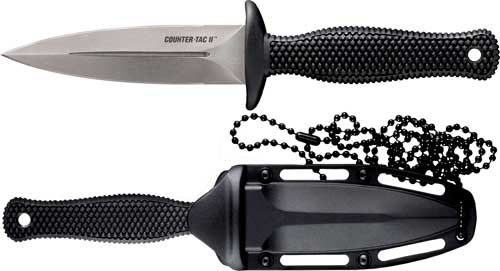 Cold Steel Counter Tac II Boot/Belt Carry Spear Point Knife 3.3" Blade
