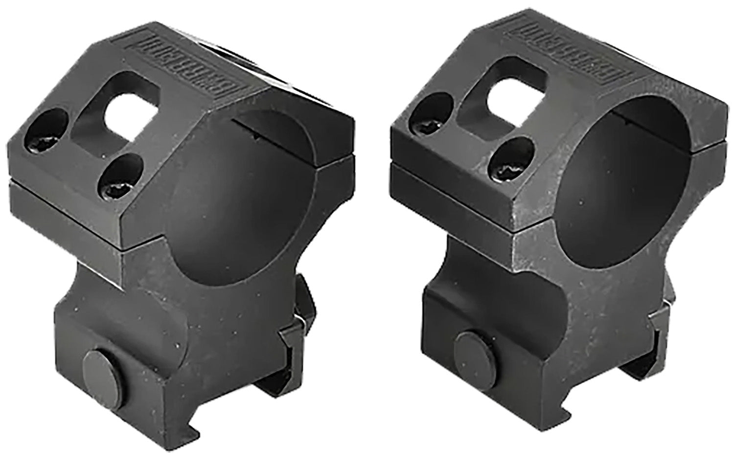 Barrett ZERO-GAP Rings Black Anodized 30mm Ultra High Profile