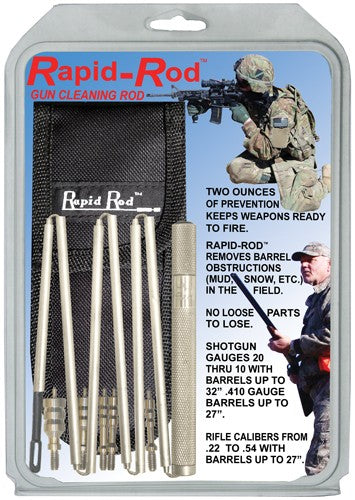 Atsko Rapid-Rod Portable Emergency Field Cleaning Kit with Case