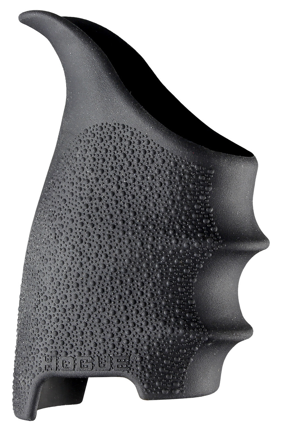 Hogue HandAll Beavertail Grip Sleeve Sig P320 - Black Finish Rubber with Finger Grooves