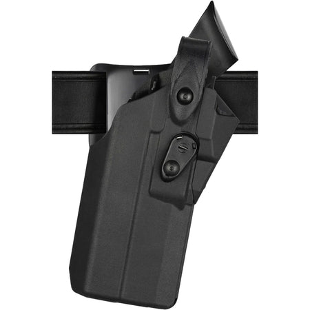 Safariland 7360RDS OWB Duty Holster Glock 17/22 with TLR7 Light SafSev Plain Black RH