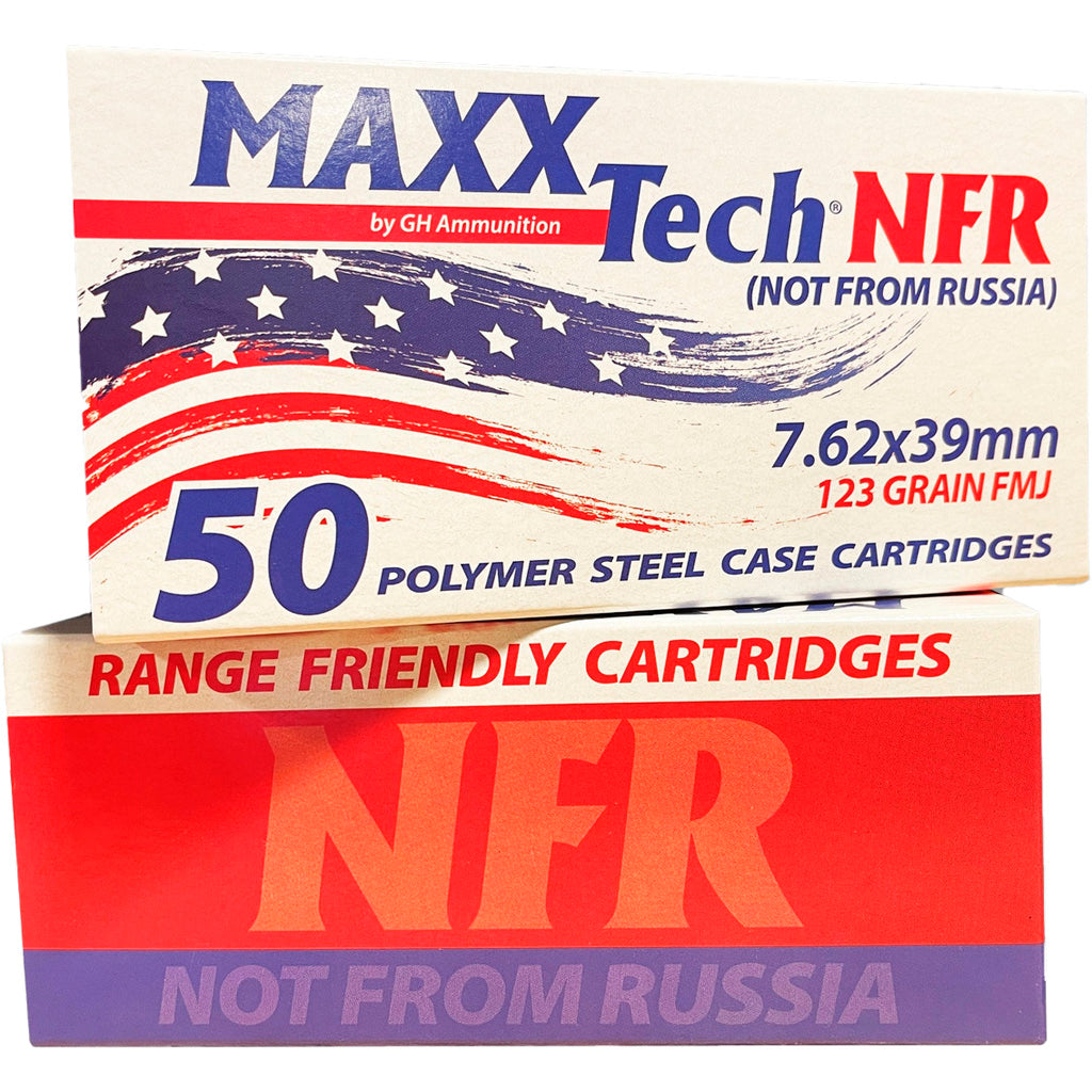 MaxxTech NFR Full Metal Jacket 123 Grain 7.62x39mm