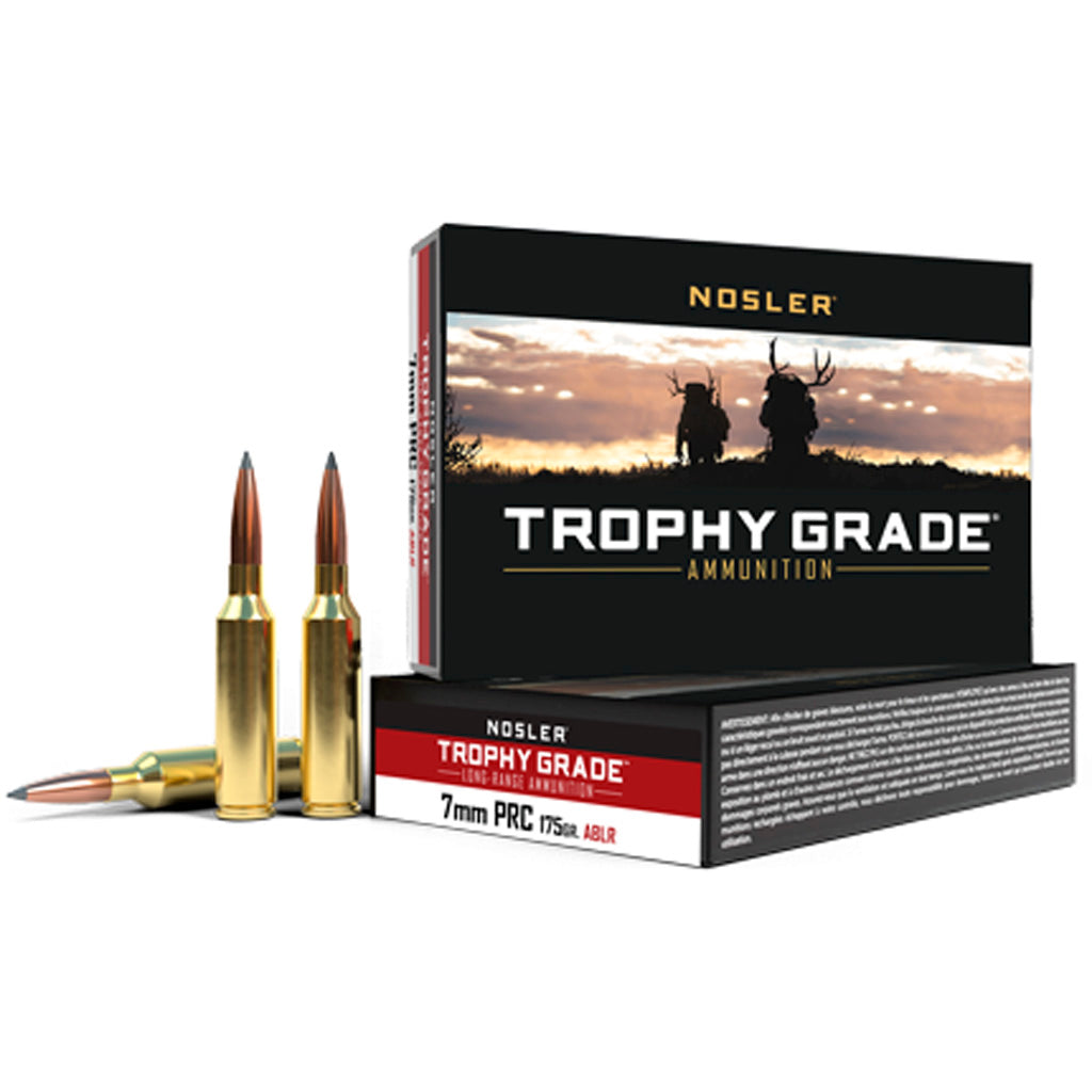 Nosler Trophy Grade AccuBond Long Range Spitzer 175 Grain 7mm PRC