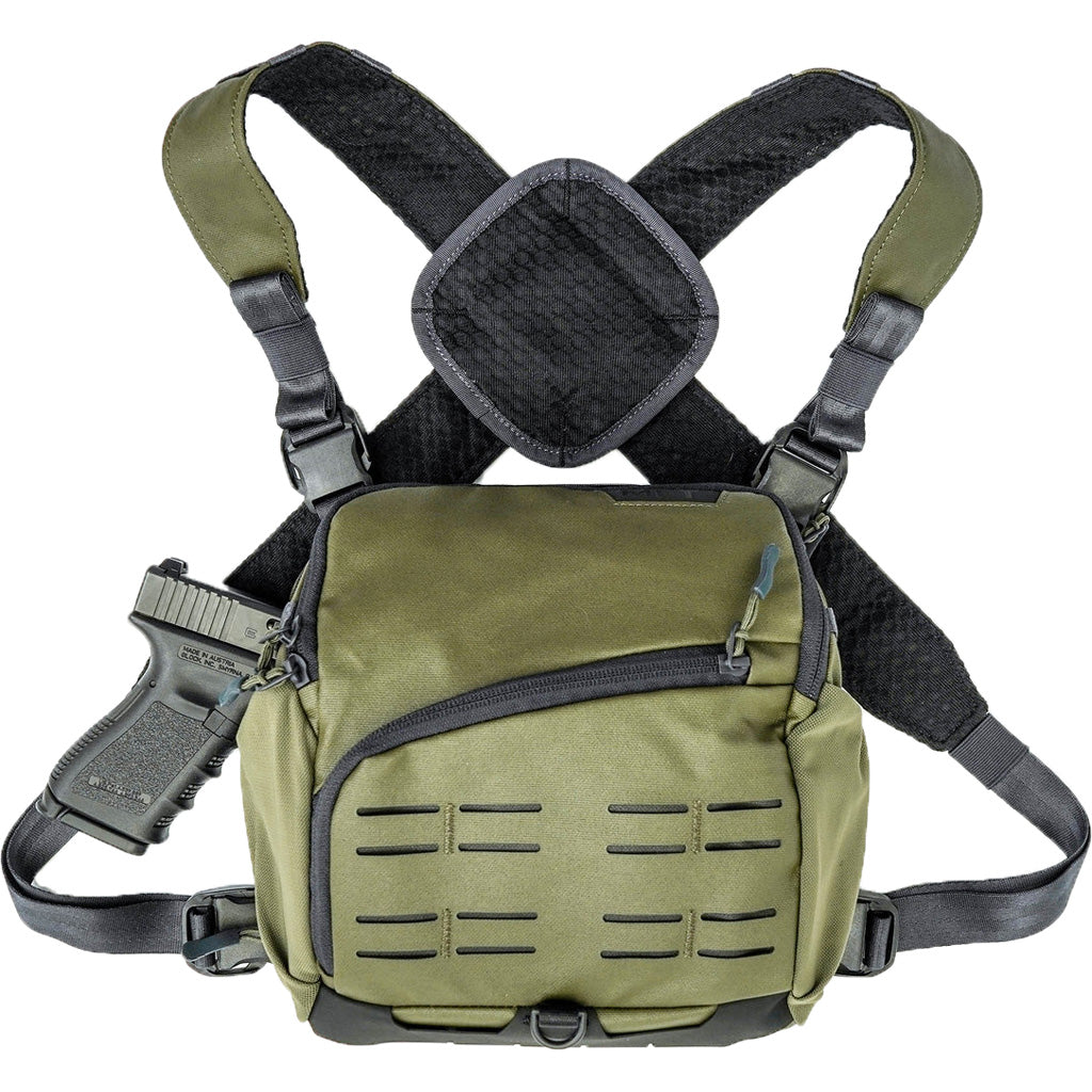 MFT Achro Forest Chest Pack & 4-Point Harness XL to XXXL