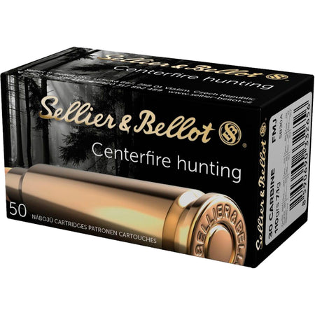 Sellier and Bellot  .30 Carbine 110 grain Full Metal Jacket ammunition