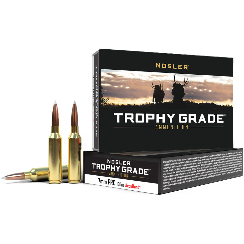 Nosler  7mm PRC 160 Gr PolyTip