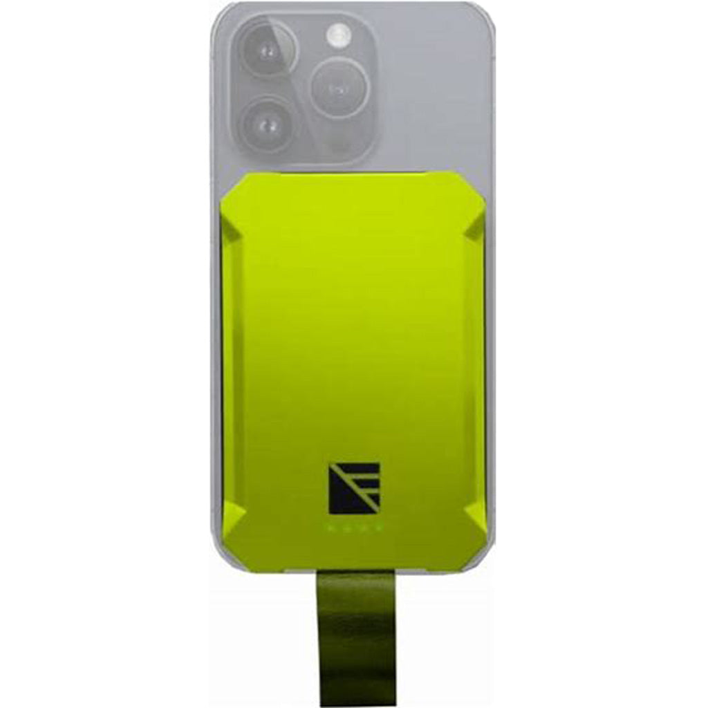 Dark Energy Poseidon Nano Compact Wireless Charger 3K mAh Green-Yellow