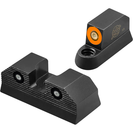 XS Sights R3D 2.0 Pistol Tritium Sights Orange Front CZ P10 Optics Ready