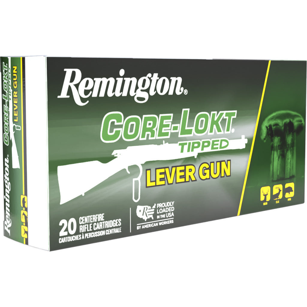 Remington CORE-LOKT TIPPED LEVER GUN .30-30 Winchester 150 grain Polymer Tip ammunition