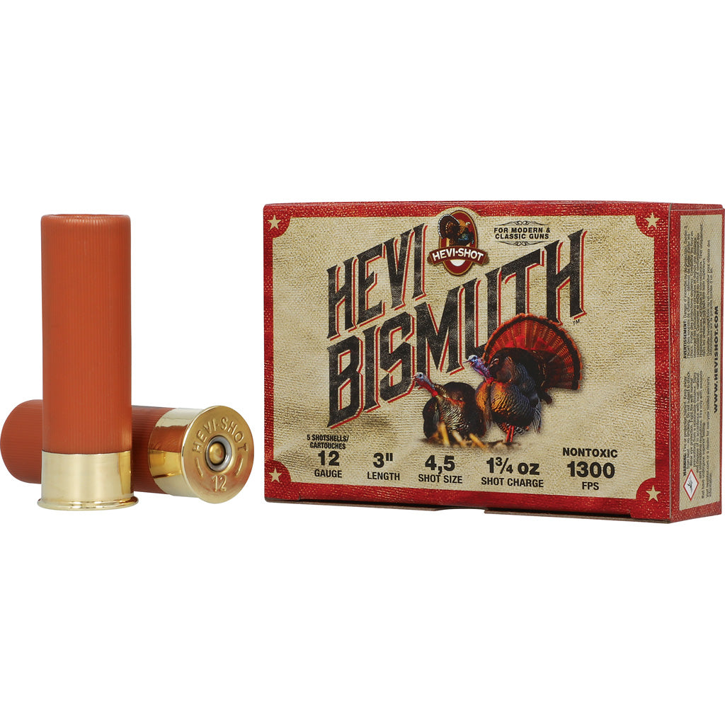 HEVI-Shot  Shotgun Ammo 12 Gauge 3 in 1-3/4 oz #4 / 5