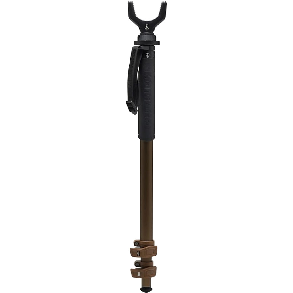 Manfrotto Alpha SHOT Aluminum Monopod V Kit Brown
