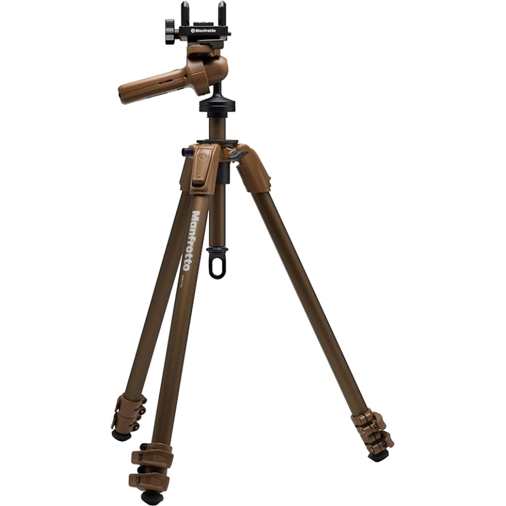 Manfrotto Alpha SHOT Pro Aluminum Tripod Grip Kit Brown