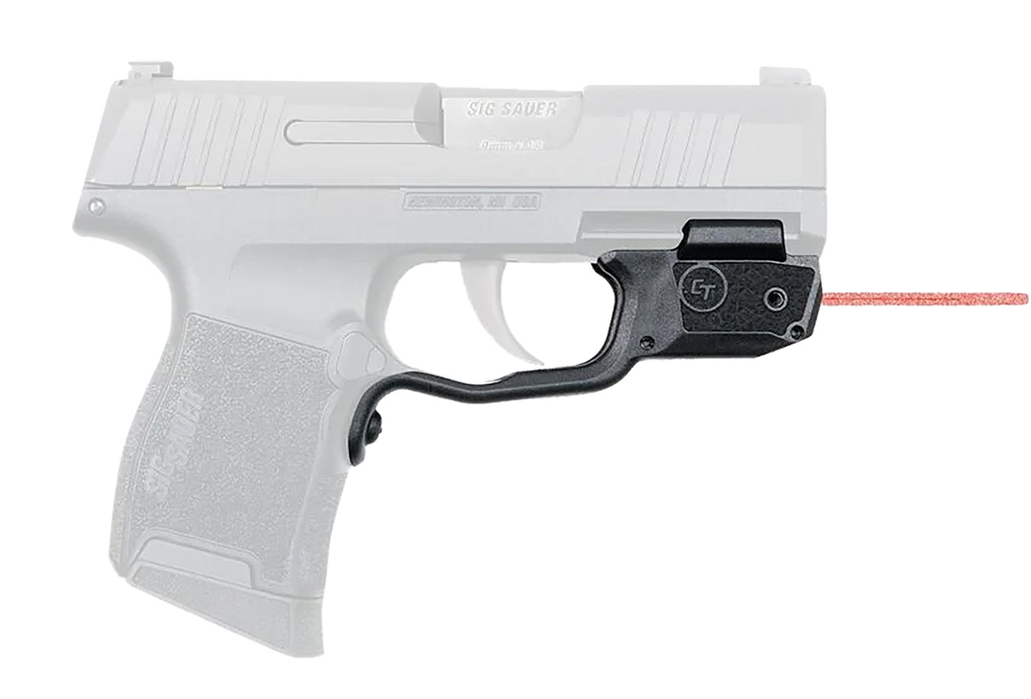 Crimson Trace Laserguard Fits Sig P365/P365XL/P365SAS - Red Laser, Trigger Guard Mount