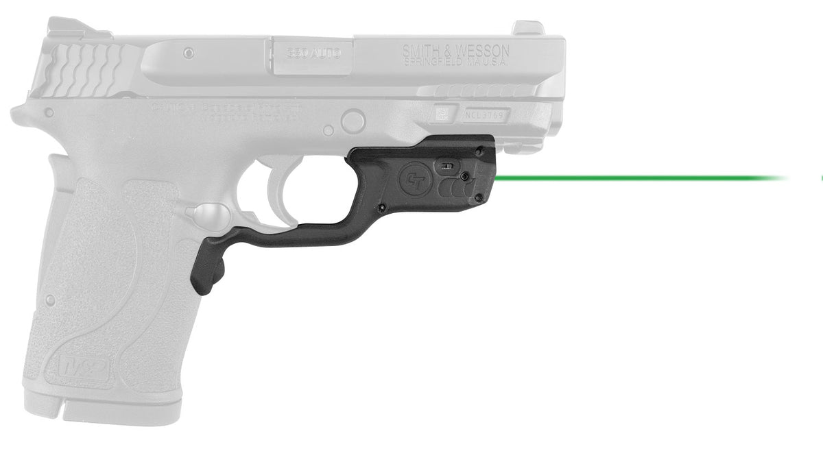 Crimson Trace LG-459 Laserguard Fits S&W M&P 22/380EZ Shield/9EZ - Green Laser