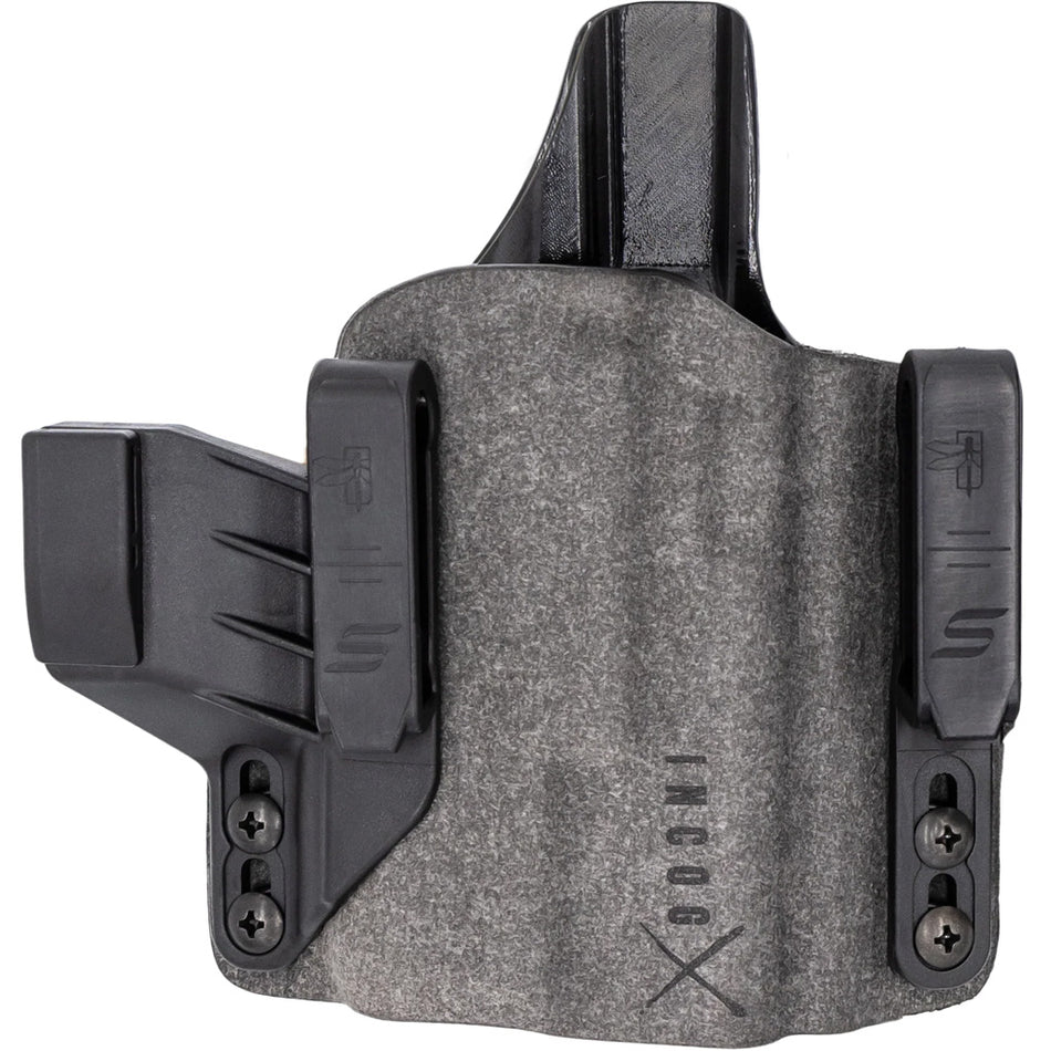 Safariland INCOG-X IWB Holster, Sig Sauer P320 Carry & Compact Variants with Weapon Light, Boltaron, Black, RH