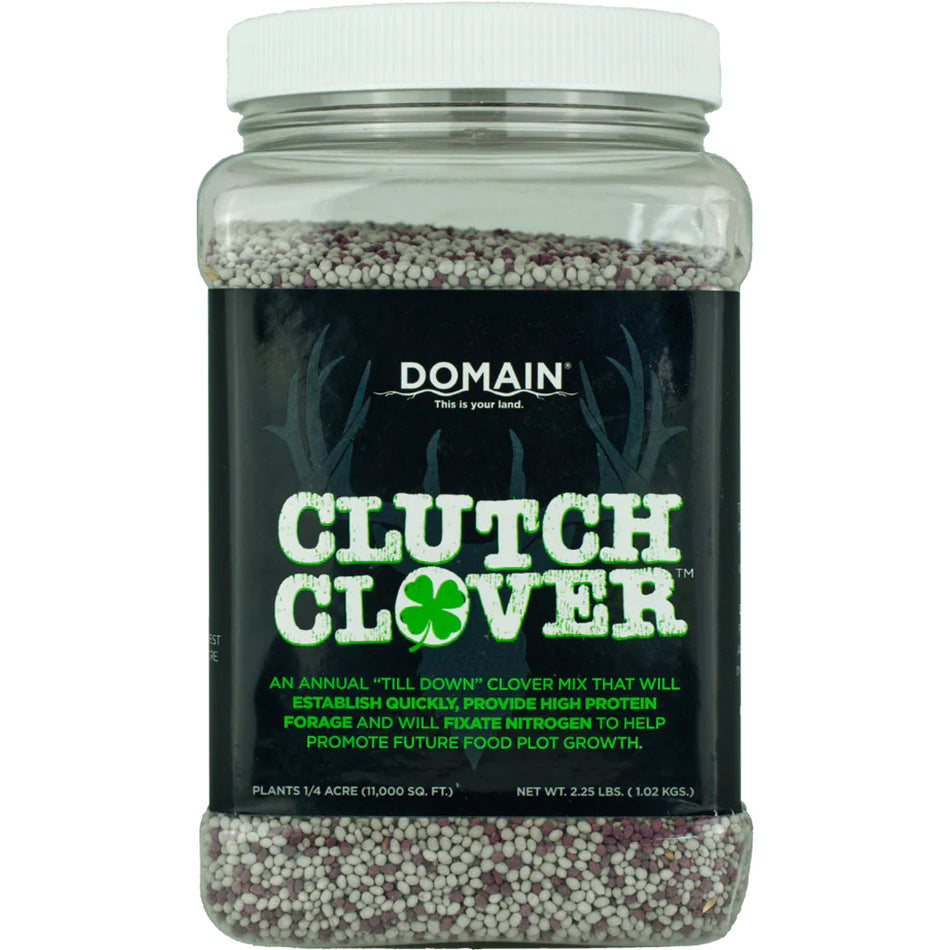 Domain Clutch Wildlife Clover Seed Mix 1/4 Acre