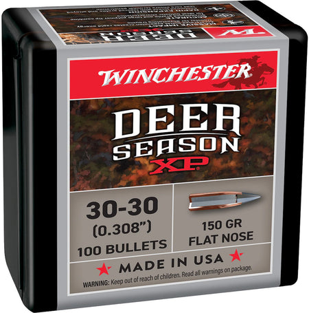 Winchester Deer Season XP Component Rifle Bullets 30-30 WIN 150 gr 100/ct