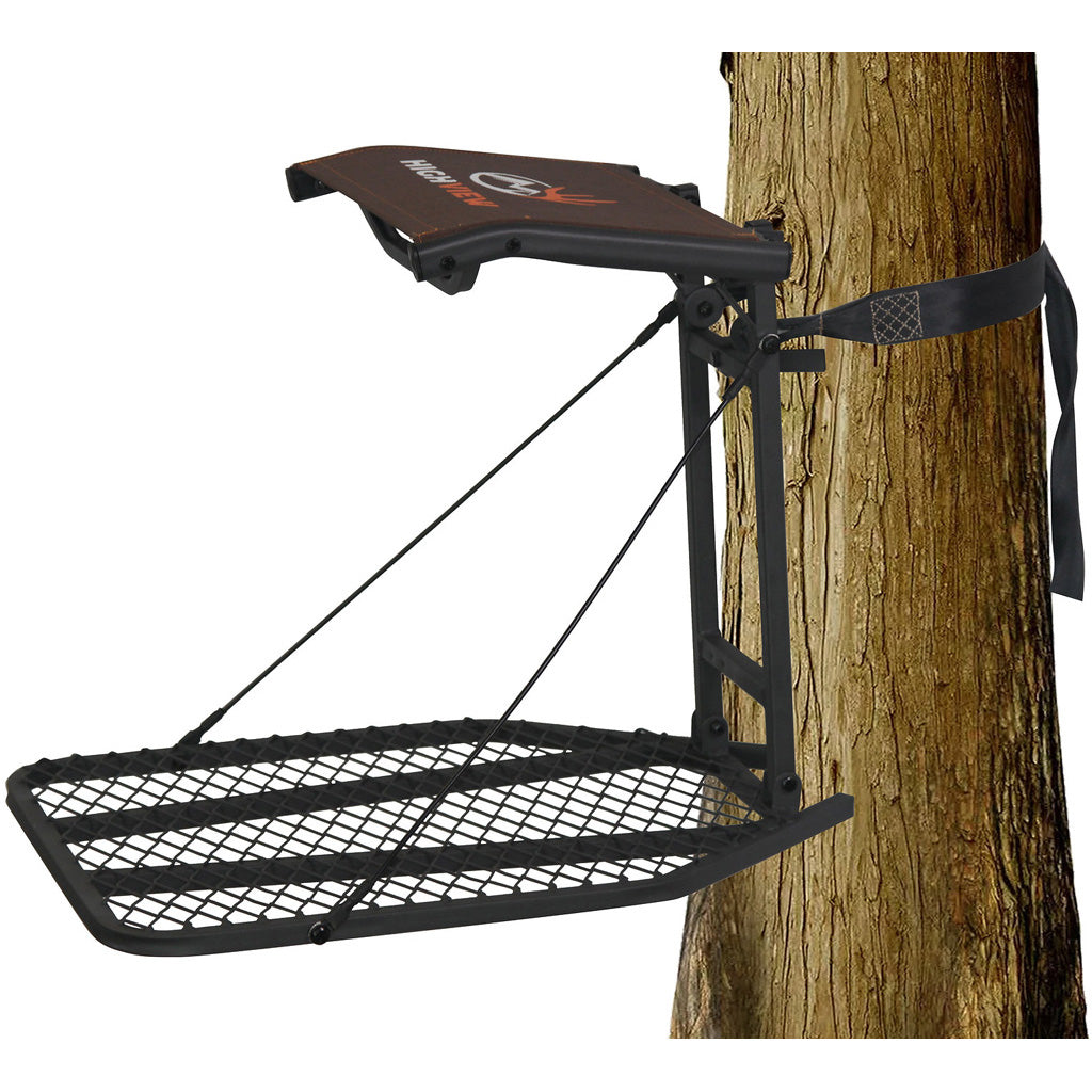 Trophy Harvester High View Hang-On Treestand Steel