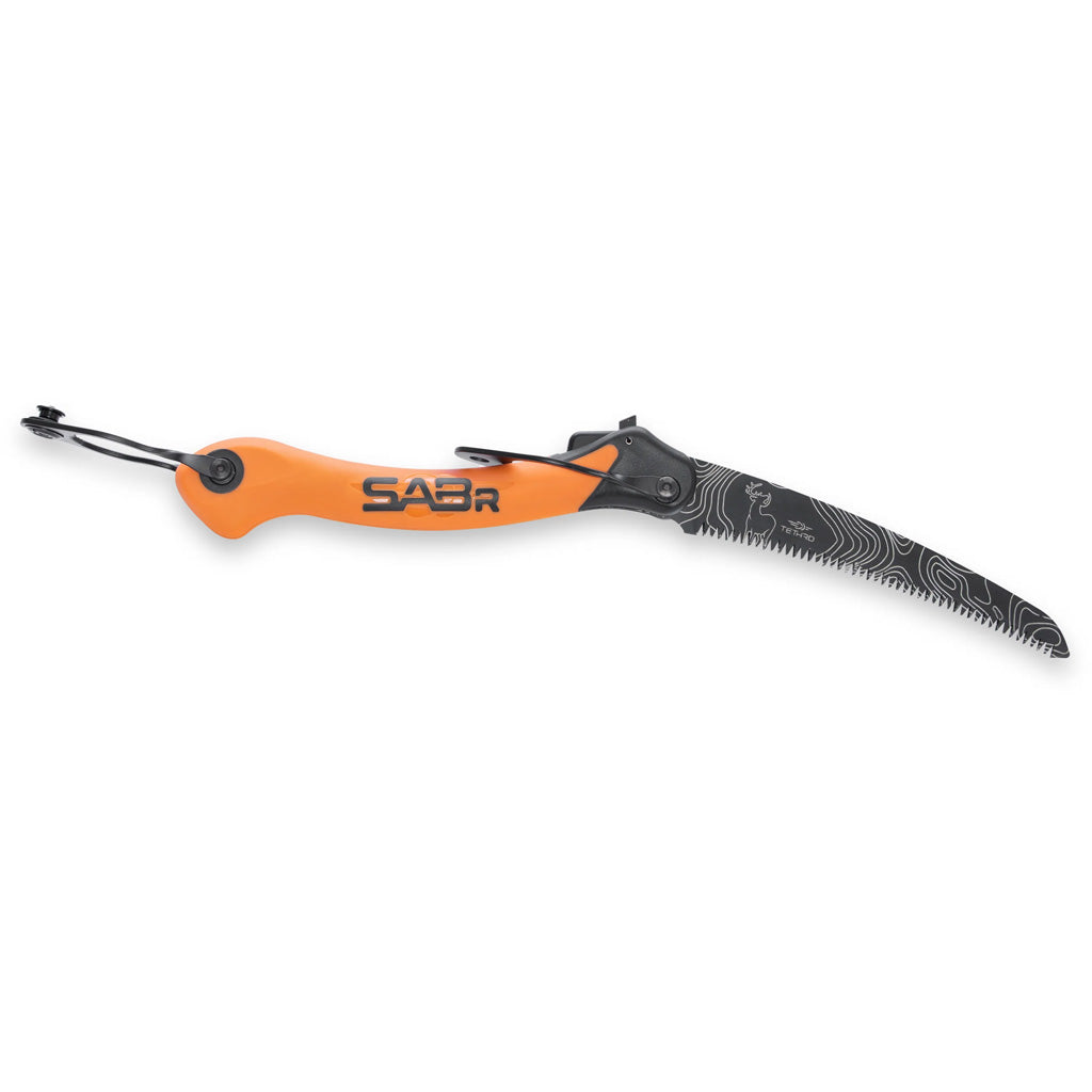Tethrd Sabr Orange Folding Limb and Pole Saw
