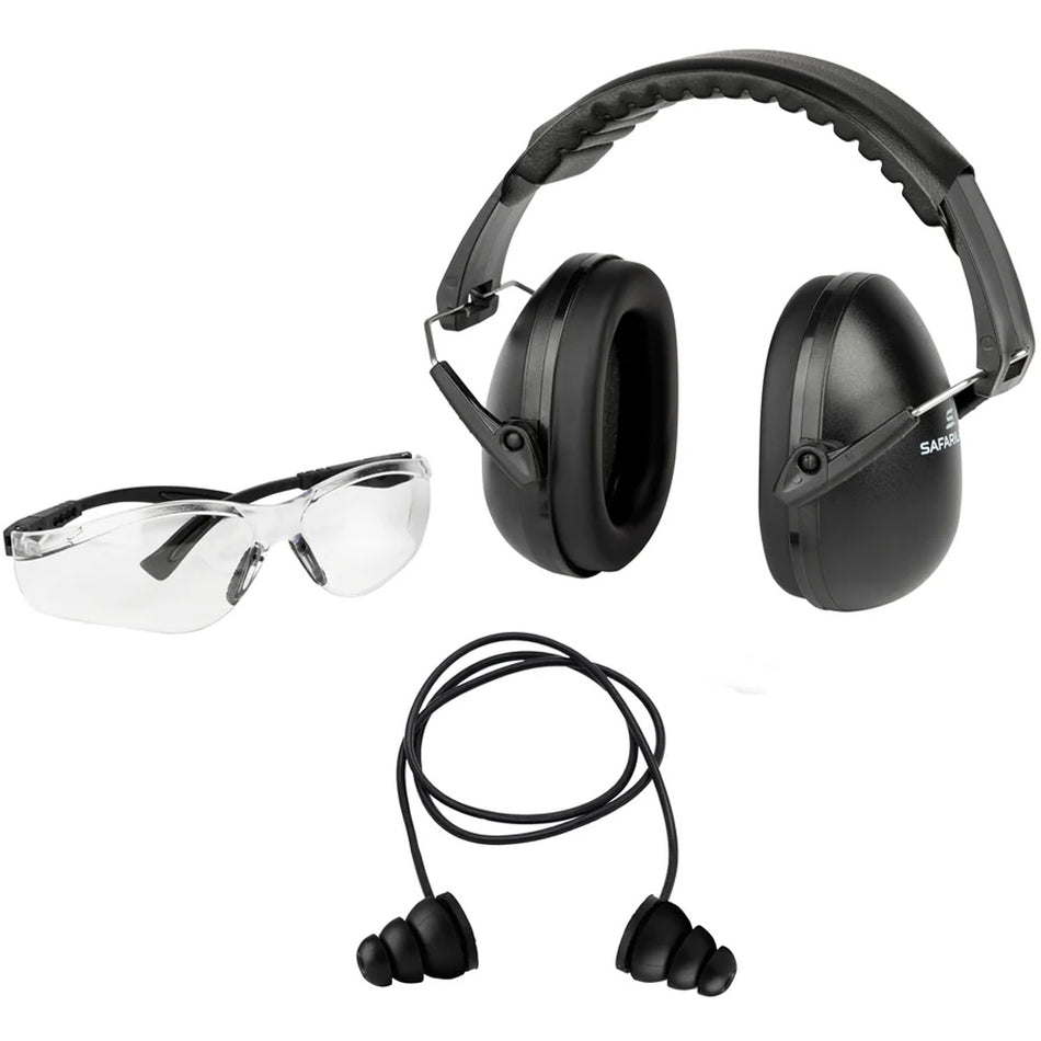 Safariland Pro Impulse In Ear Hearing Protection Rechargeable Bluetooth Black