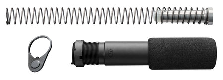 Phase 5 Weapon Systems AR Pistol Buffer Tube Assembly with Castle Nut and End Plate Black