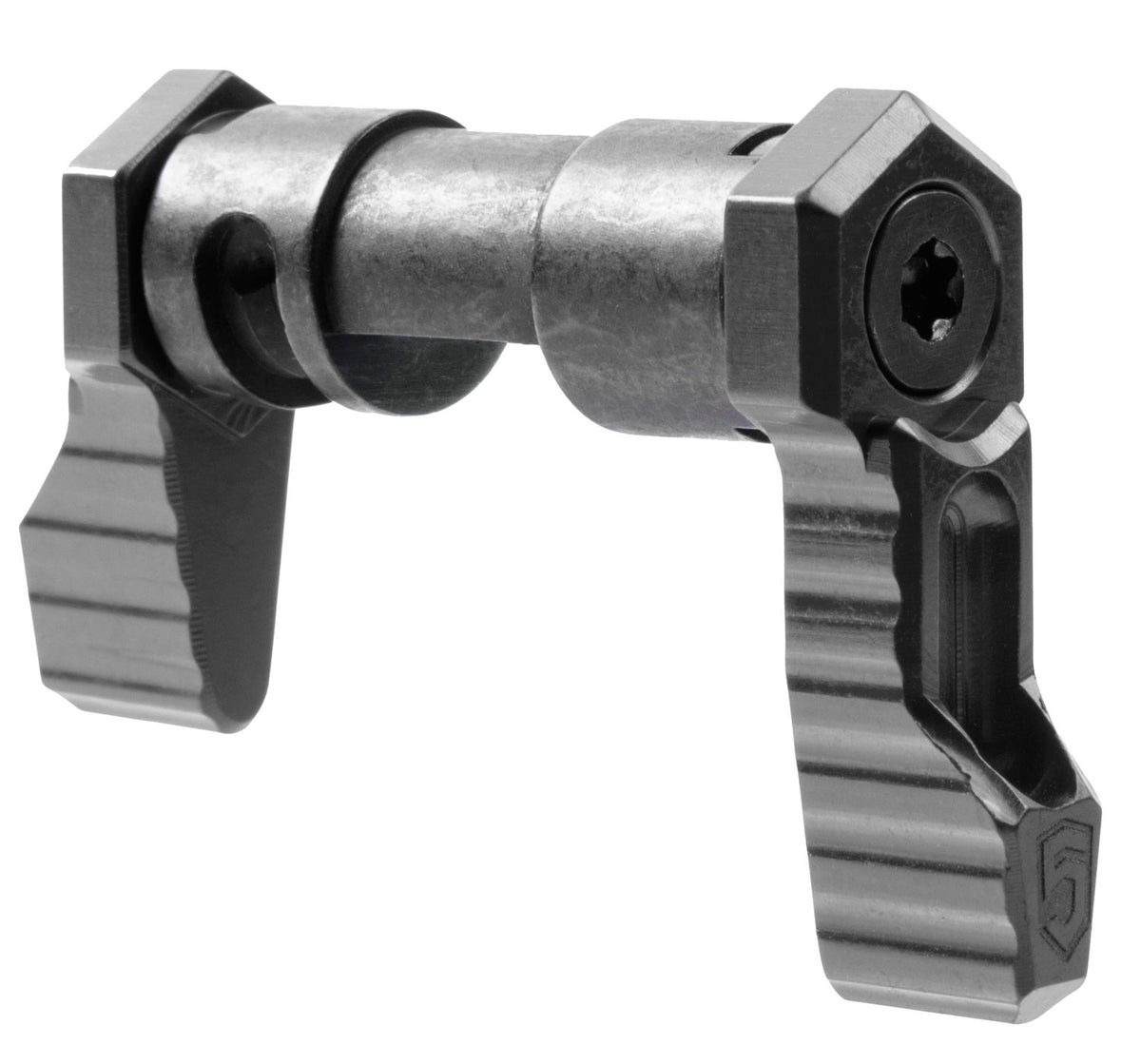 Phase 5 SAFE90BLK AR Platform 90 Degree Ambidextrous Safety Selector Black Anodized Aluminum