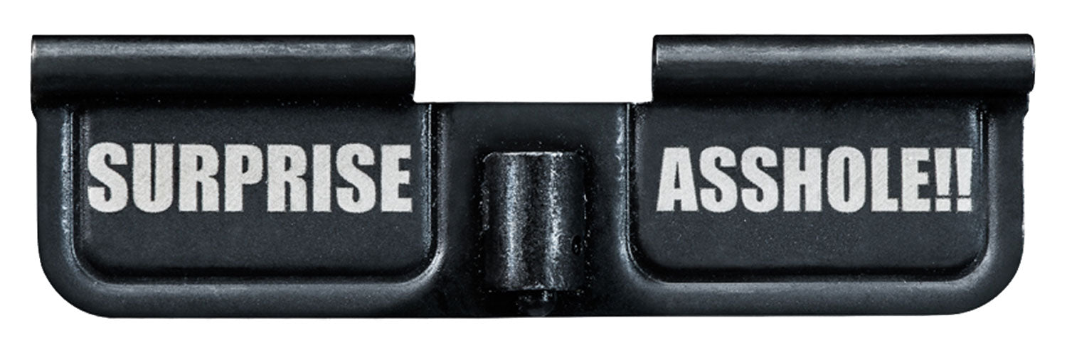 Phase 5 EPCSURPRISE AR-15 Parkerized Steel Ejection Port Cover 3.10 Inch Surprise Asshole!! Engraved