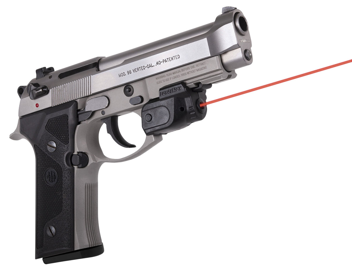 LaserMax Red Lightning GripSense Rail Laser for Pistols Black