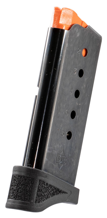 Diamondback DB9MAGG4E 6rd 9mm Blued Steel Finger Extension Magazine for DB9G4