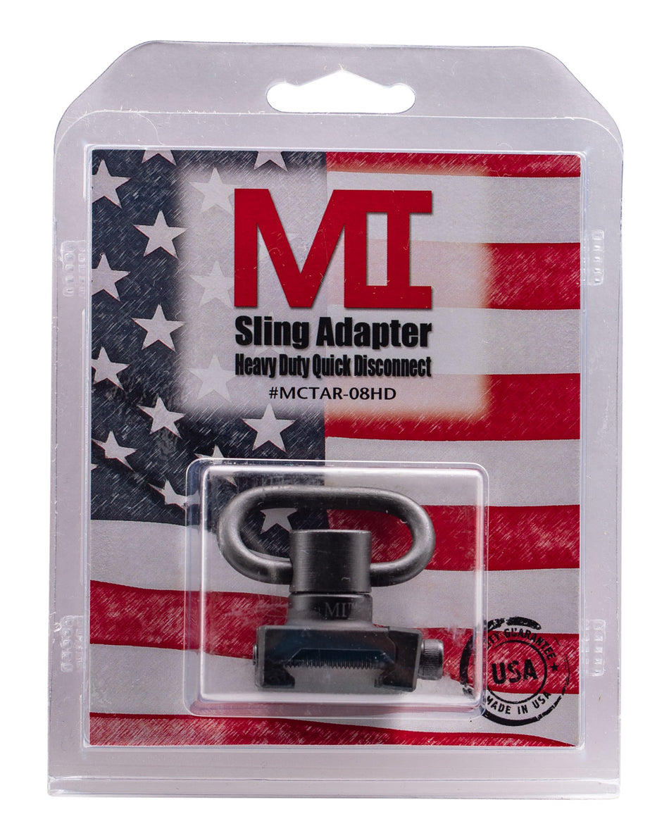 Midwest Industries MCTAR08HD HD Quick Detach Sling Adapter Black Aluminum for Front Rails