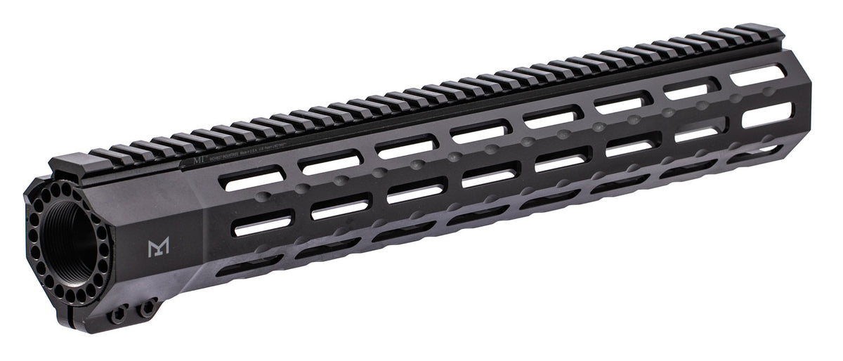Midwest Industries SP-Series AR-15 Hard Coat Anodized 6061 Aluminum Suppressor Handguard 15"