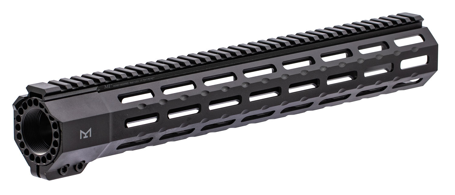 Midwest Industries SP-Series AR-15 Hard Coat Anodized 6061 Aluminum Suppressor Handguard 15"