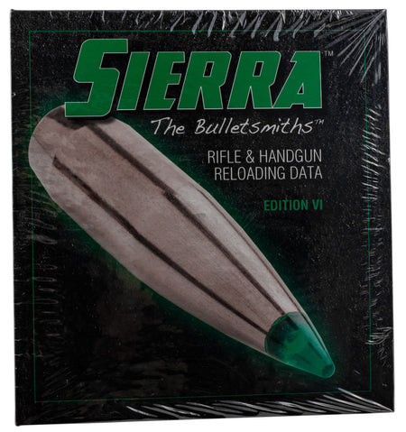 Sierra Reloading Handbook 6th Edition Rifle Handgun Shotgun