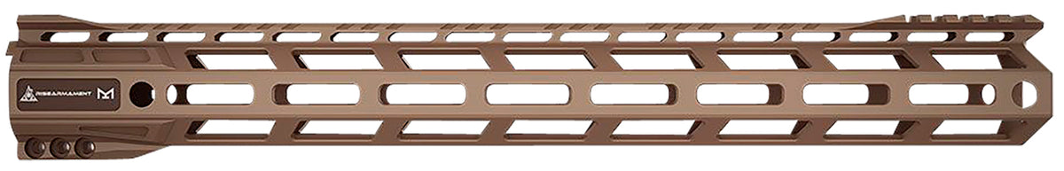 Rise Armament 13.50" RA-905 AR-15 M-LOK Handguard Flat Dark Earth Cerakote 6061-T6 Aluminum RA905135FDE