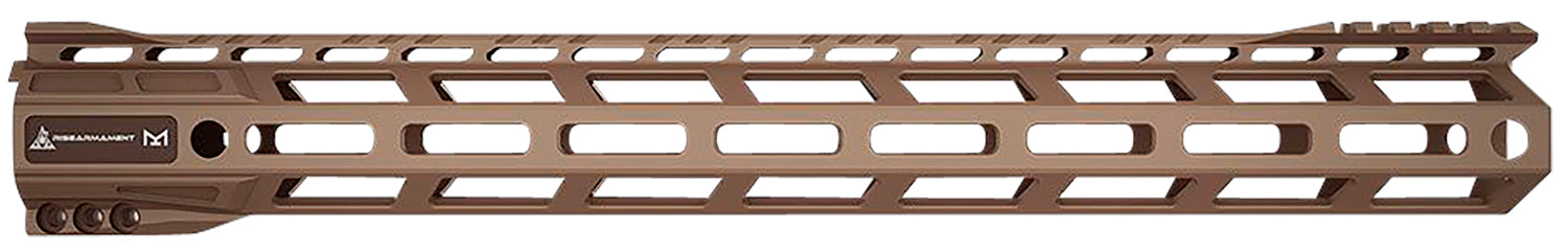 Rise Armament 13.50" RA-905 AR-15 M-LOK Handguard Flat Dark Earth Cerakote 6061-T6 Aluminum RA905135FDE