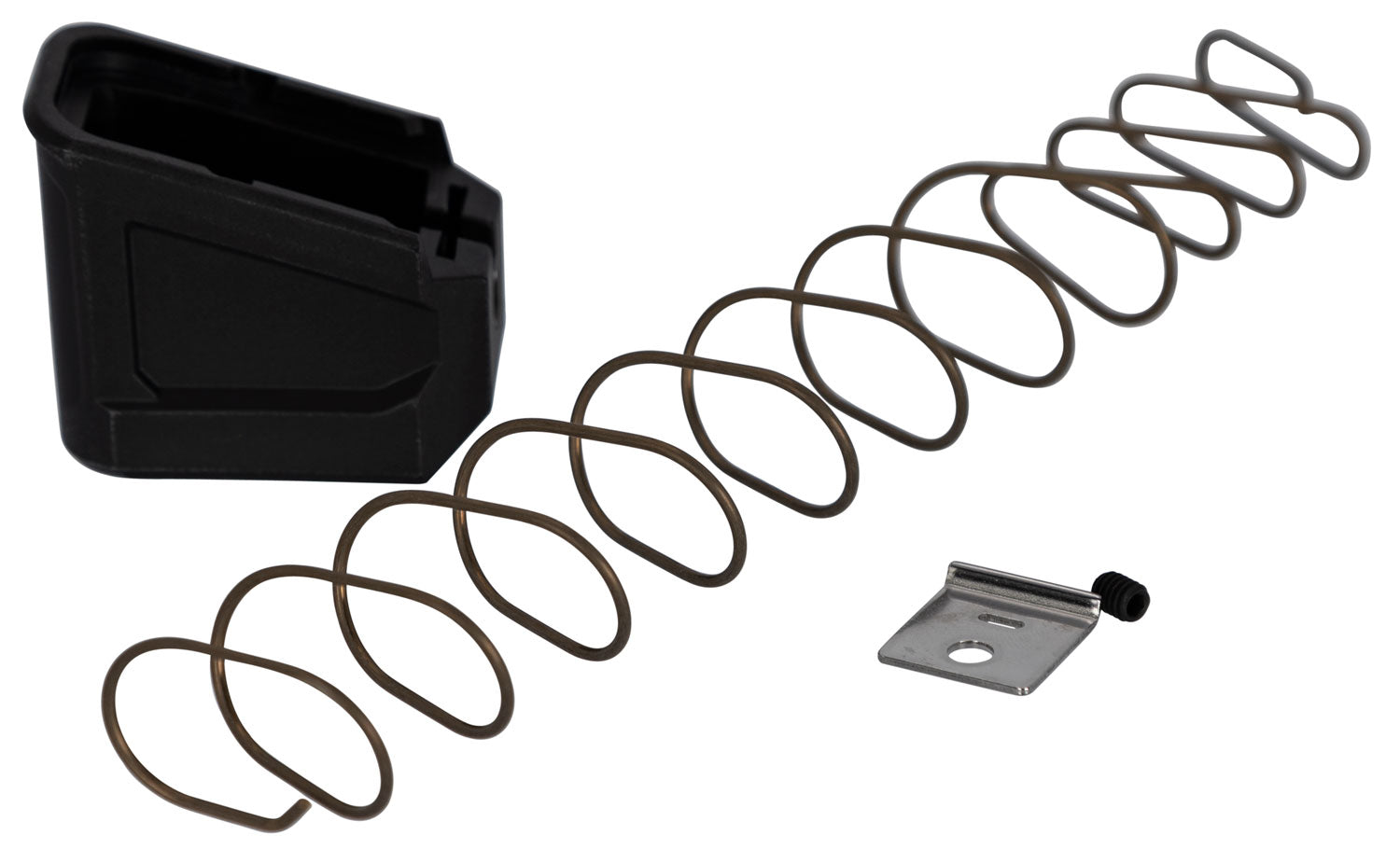 Strike Industries Extended Mag Plate for Glock 9mm/40 S&W +5/6 Capacity Black Polymer