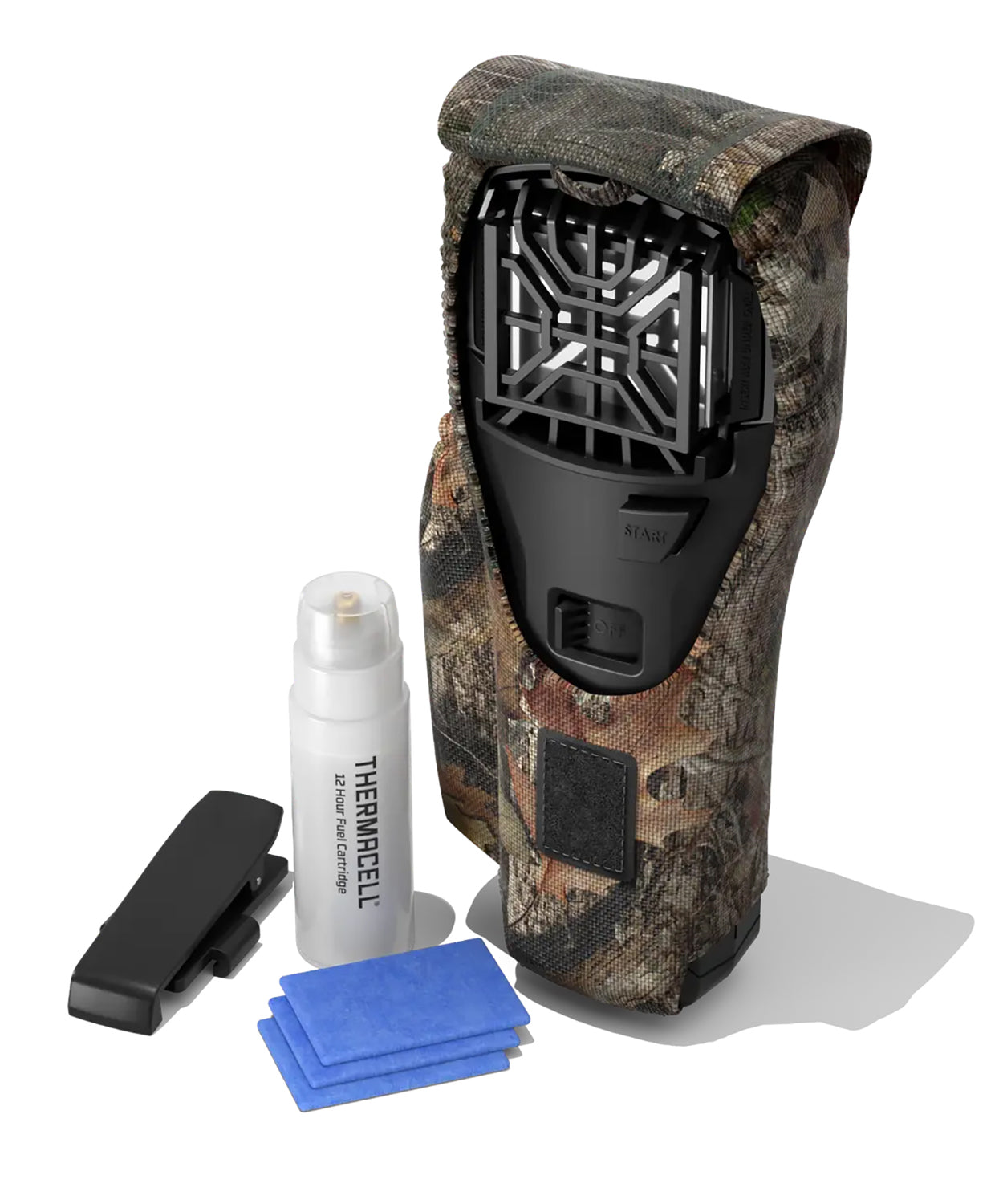 Thermacell MR300 Camo Mosquito Repeller with Holster 15 ft Zone Scent-Free 12 Hour Coverage