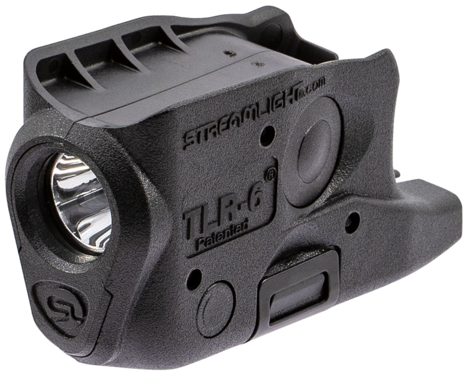 Streamlight TLR-6 100-Lumen Weapon-Mounted Light for Glock 26/27/33 (Light Only), Black Finish