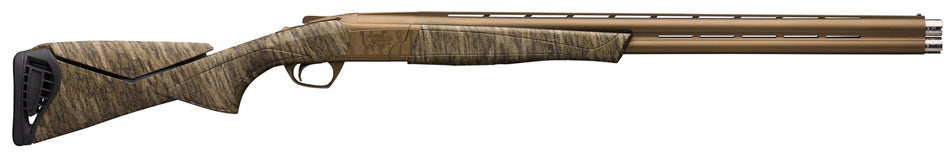 Browning 018719205 Cynergy Wicked Wing 12 Gauge 3.5" 2rd 26" Barrel, Burnt Bronze Cerakote Metal Finish, Mossy Oak Bottomland Adjustable Comb Stock