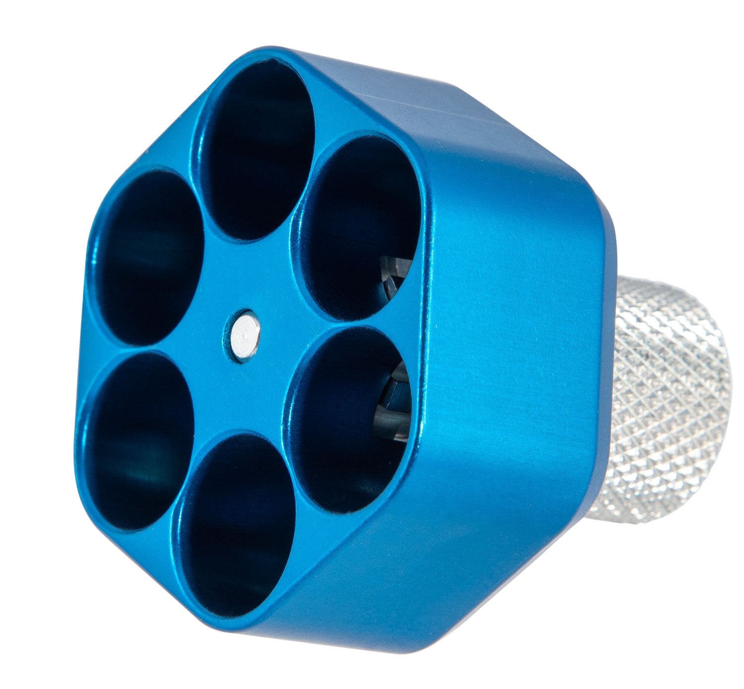 Pachmayr 02655 CNC Machined Aluminum Speedloader Blue Finish Compatible with S&W N Frame