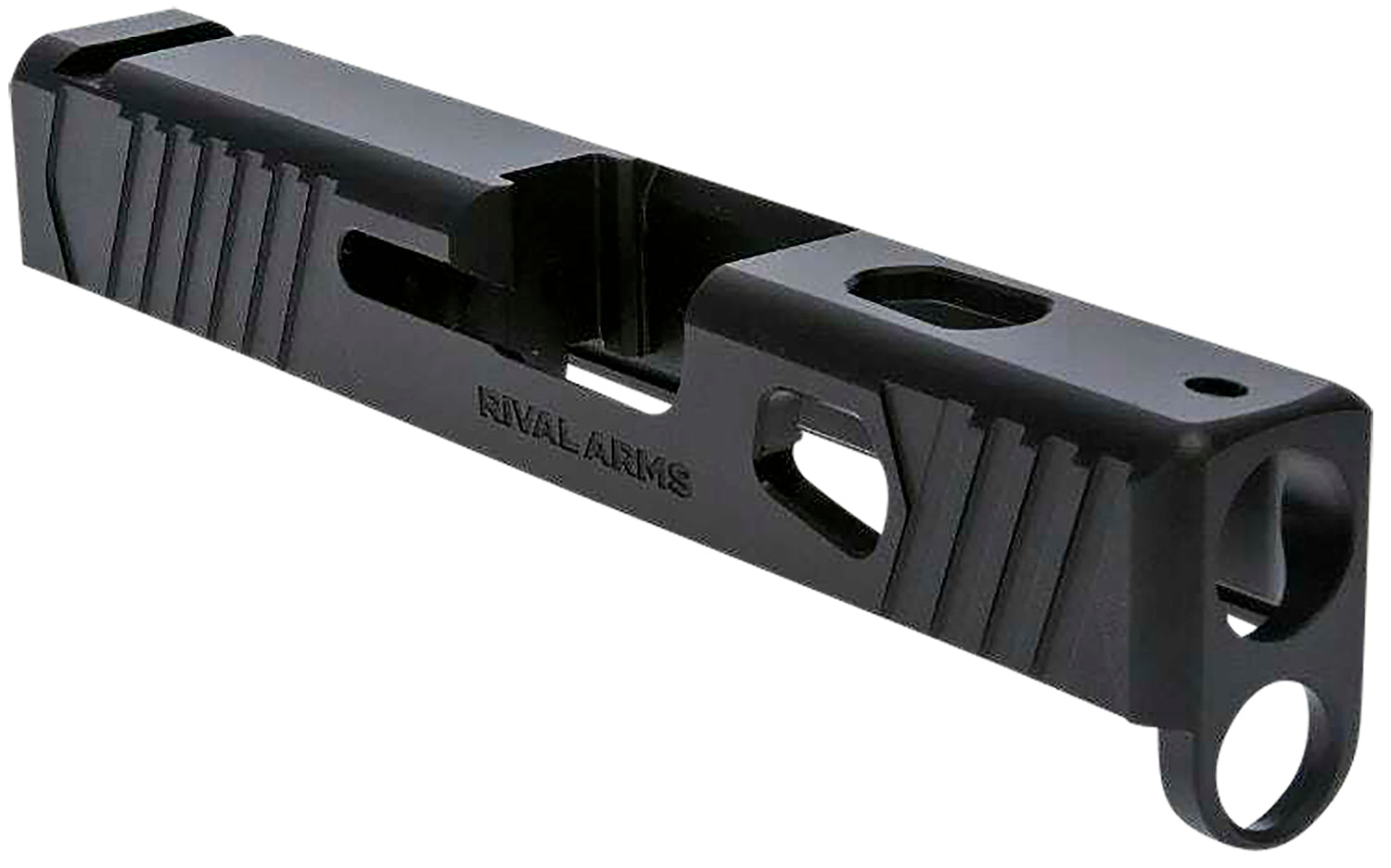 Rival Arms Precision Upgrade Slide A1 9mm Luger Glock 43 Gen3 Black QPQ Stainless Steel RMR Cut