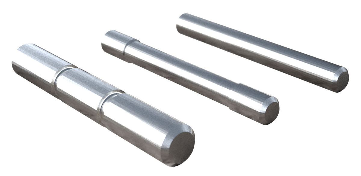 Rival Arms Precision Titanium Frame Pin Kit Compatible with Glock Gen3 Silver (Not for 36/42/43)