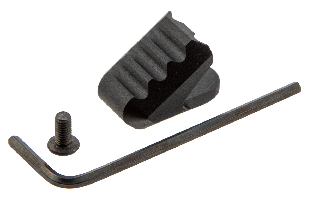 AR Platform ISO Tab Charging Handle Extension Black Anodized by Strike Industries