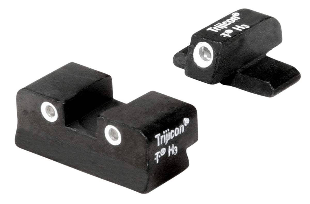 Trijicon 600988 Three-Dot Green Tritium Night Sights White Outline for FN 509